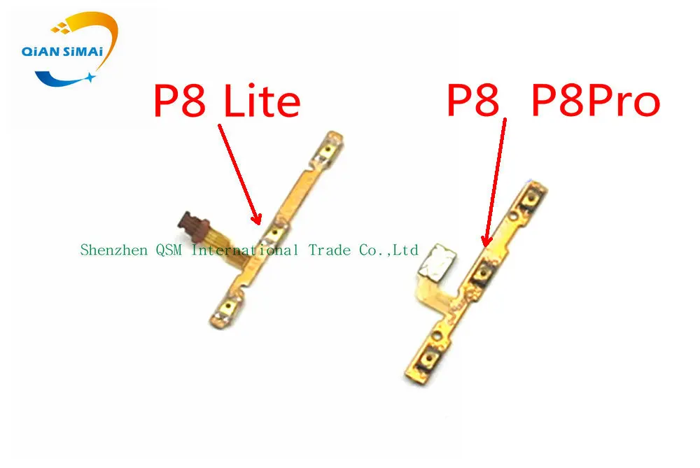 1PCS New Original Volume side button on/off power switch flex cable For Huawei P8 / P8 Lite Phone