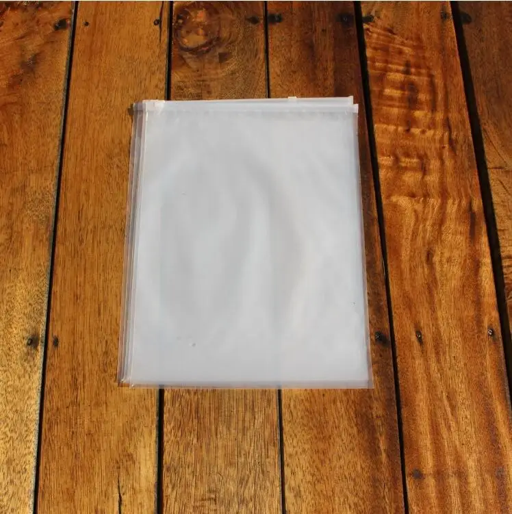 50 unids / batch clear plastic bag Sello zip lock bags travel mate zip slide valve packaging bag for cosmetics change forever