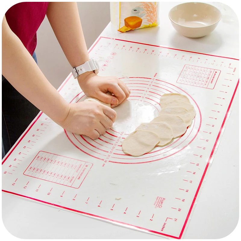 26 Designs Silicone Baking Mat Nonstick Rolling Dough Mat High Quality Pastry Pad Kneading Dough Tools Kitchen Accessories