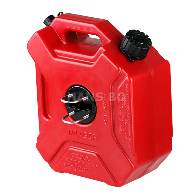 5L Fuel Tank Cans Spare Plastic Petrol Tanks Mount Motorcycle/Car Jerrycan Gas Can Gasoline Oil Container Fuel-jugs Accessory