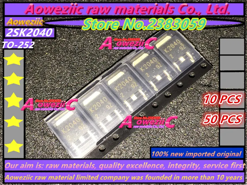 Aoweziic  2018+ 100% new imported original  2SK2040-Z-E1 2SK2040 K2040 TO-252N Channel Power Field Effect Transistor