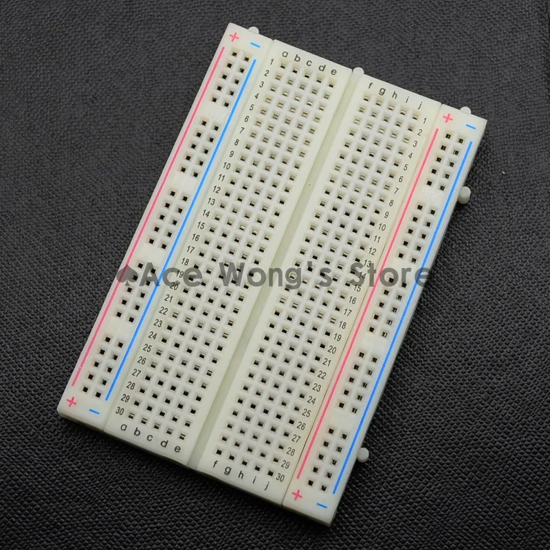 Quality mini bread board / breadboard 8.5CM x 5.5CM 400 holes