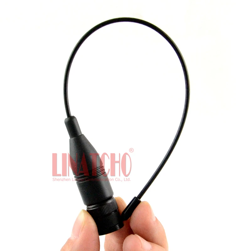 NA 666 UHF/VHF 144/430 dual band walkie talkie flexible two way radio BNC male connector antenna