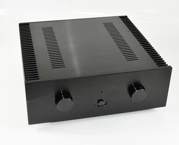 WA122 Aluminum enclosure Preamp chassis Power amplifier case/box size 420*435*150mm