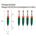5 piezas de 15g, color verde