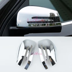 For Mercedes Benz AMG W166 C292 X166 GLE Wagon Coupe GL GLS Class Mirror Cover Rear View Overlay Chrome Car Styling Accessories