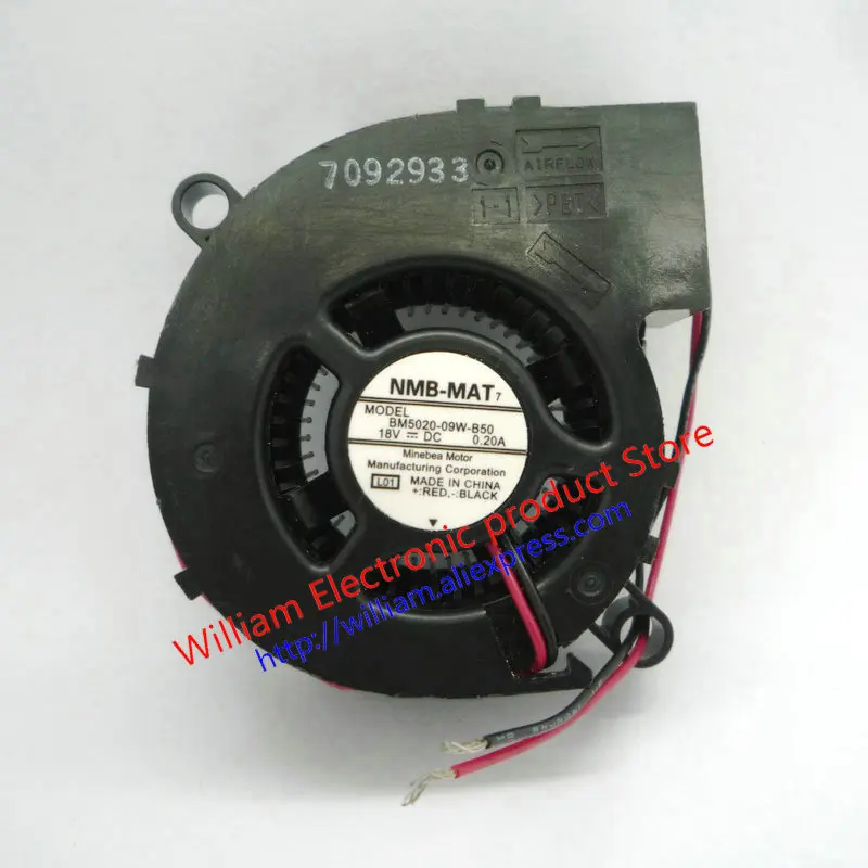 

New Original BM5020-09W-B50 5020 18V 0.20A stage lighting projector fan blower