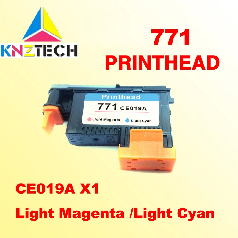 1x Light Magenta /Light Cyan printhead compatible for hp771 compatible for hp 771 DESIGNJET 771 Z6200 printer