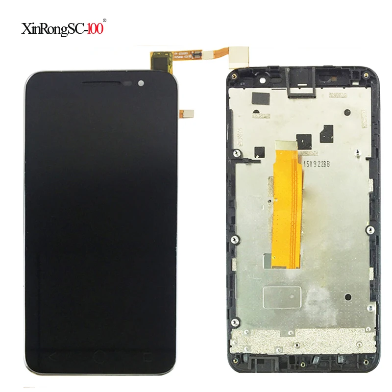 For Vodafone Smart Prime 6 VF895 VF 895N V895 VF895N 895N VF 895 LCD DIsplay + Touch Screen Digitizer Assembly With Frame