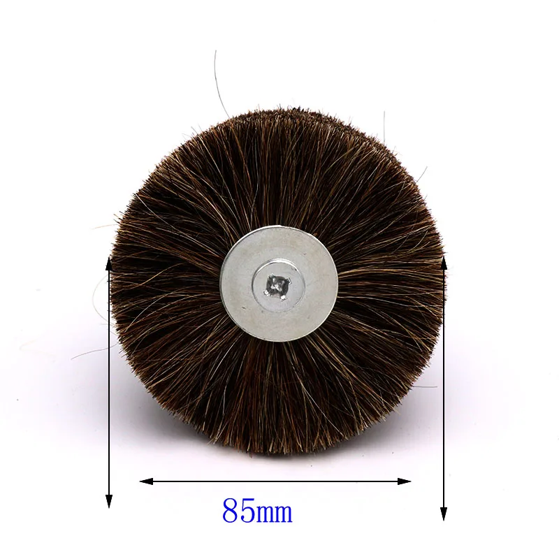 1pcs Fiber Wheel Sisal Fiber Brush Woodworking polishing Horsehair polishing Roller Abrasive for Electric Hand Drill Rotary Tool