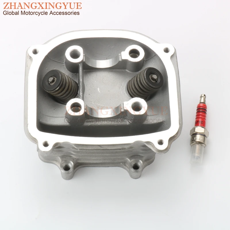 Scooter 150cc Cylinder Head Cylinder Kit Performance A9 Cam CDI Coil Fan Oil Pump Rectifier Relay for GY6 150 157QMJ 57.4mm ATV