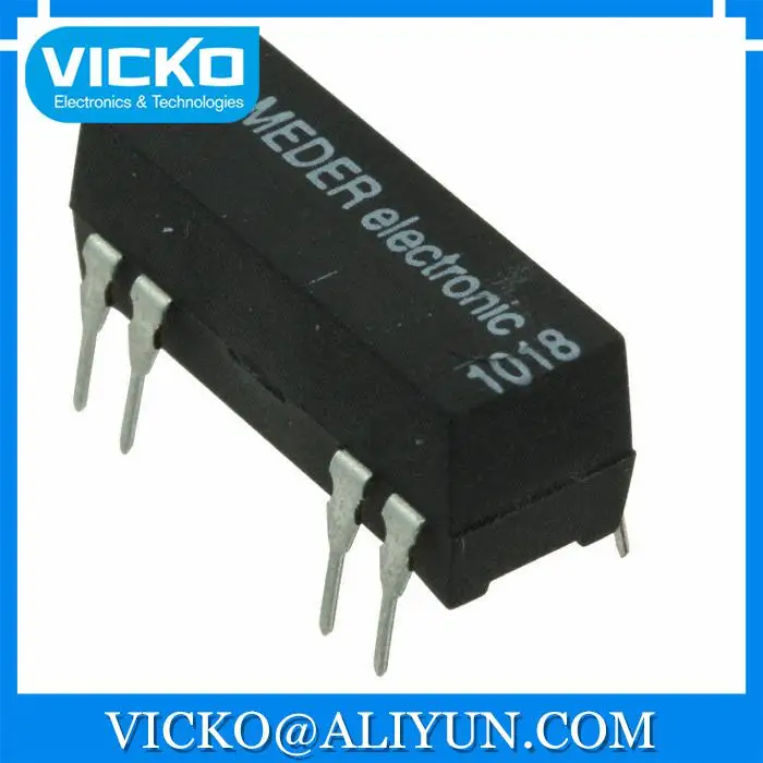 [VK] DIP05-1A72-12L RELAY REED SPST 1A 5V Relays