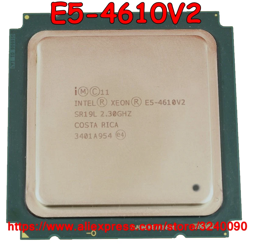 Intel Xeon E5-4610V2 CPU 2.30GHz 8-Core 16M LGA2011 E5 4610V2 E5 4610 V2 processor free shipping E5-4610V2