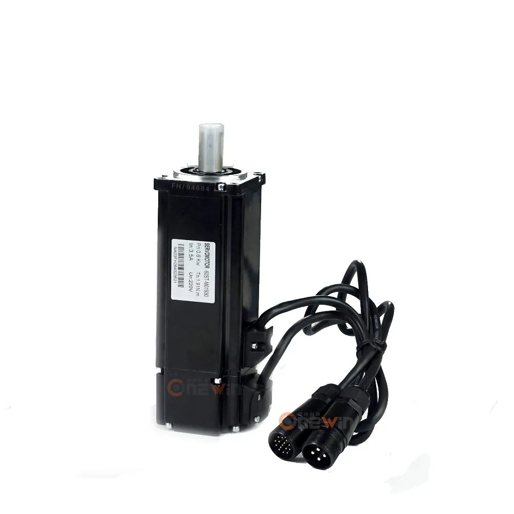 Imagem -04 - Kit de Servomotor de 400w ca 60st-m01330 Mais Driver de Diâmetro 60 mm 220v 3000 nm Rpm