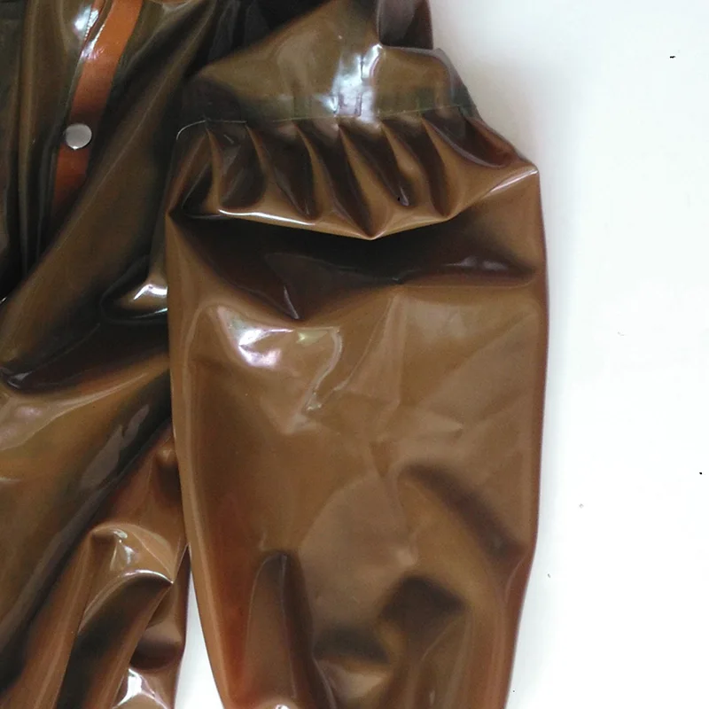 Látex bom vestido para mulher fetiche manga longa com luvas cosplay exótico