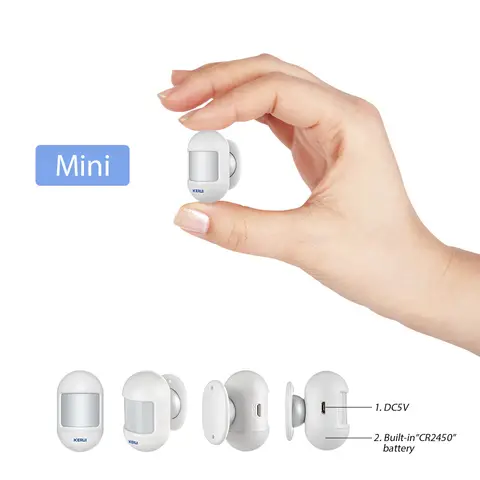 Wireless Mini PIR Motion Alarm for Home KERUI