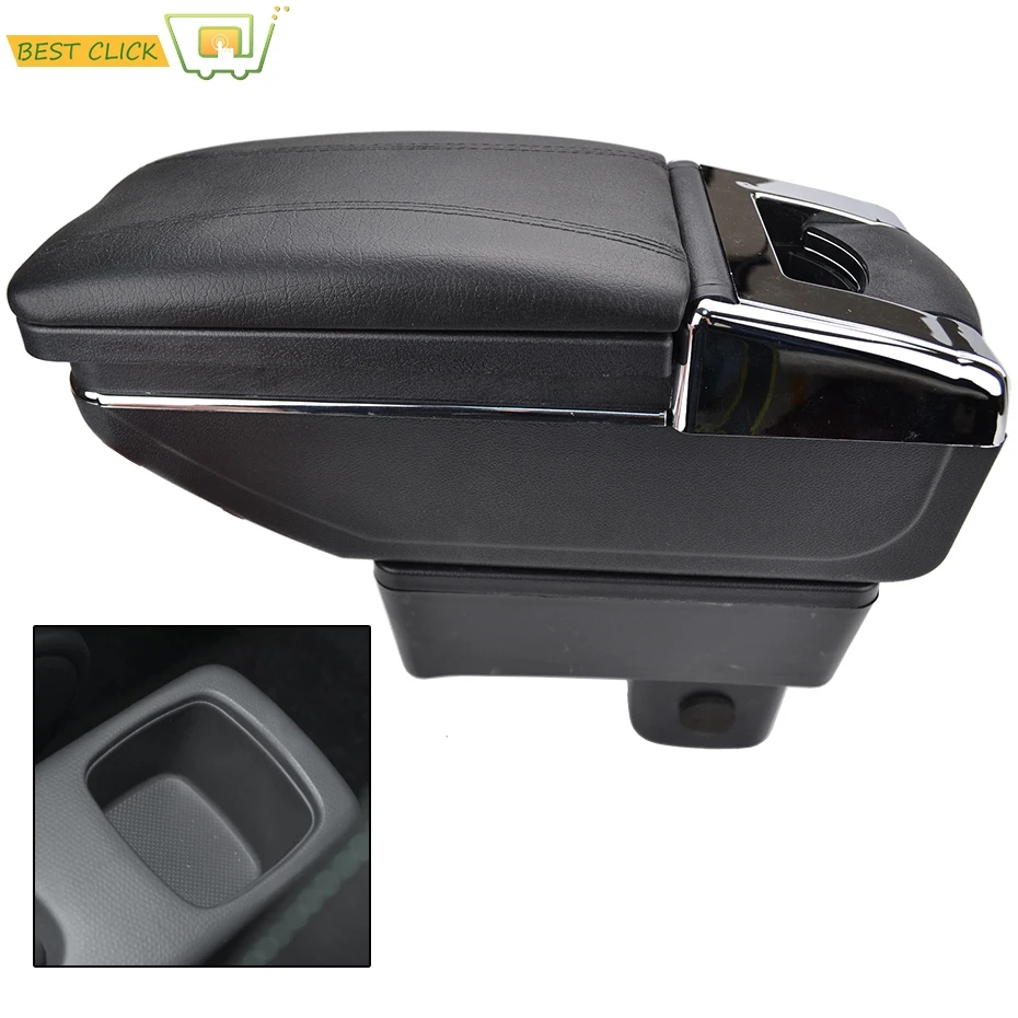 

For Suzuki Swift 2005 - 2020 Center Centre Console Storage Arm Rest Rotatable Box Armrest 2006 2007 2008 2009