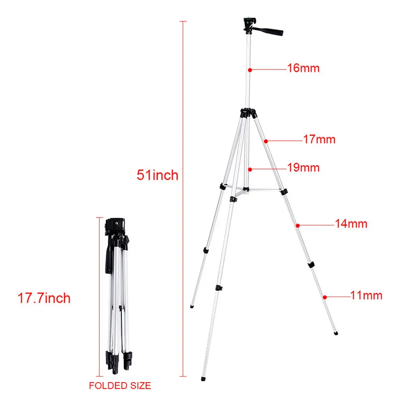 TRUMAGINE Universal Portable Digital Camera Tripod Professional Mount Tripod Photography Studio Accessories For Camera Phone