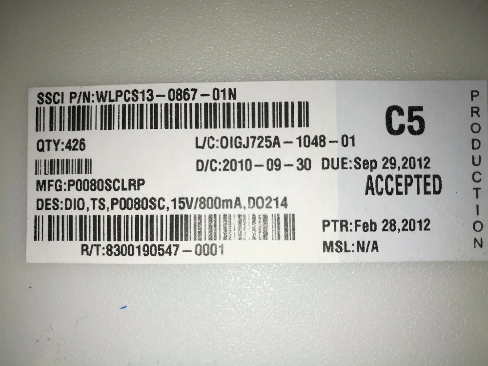 50 قطعة/الوحدة P0080SCLRP P-8C الأصلي في المخزون