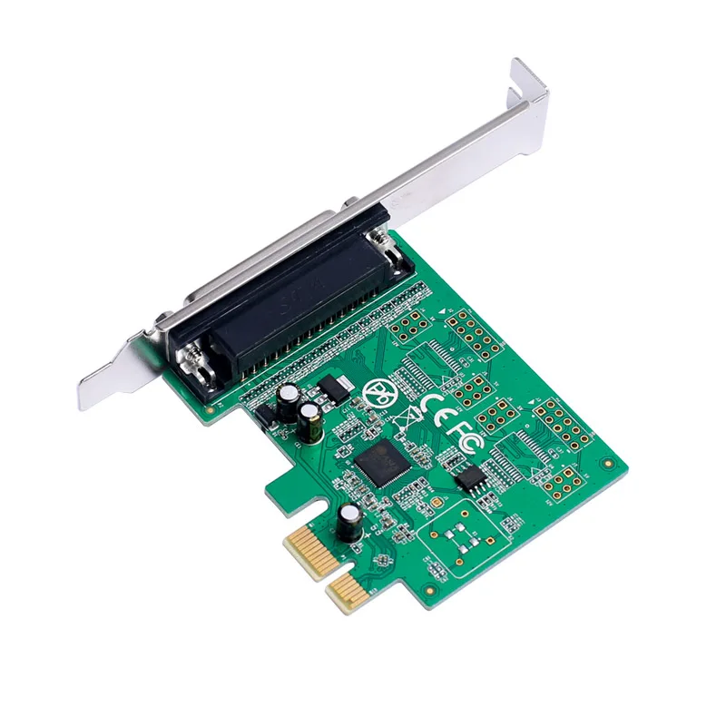 MCS99100 PCI-e 1 Parallel IEEE 1284 Printer Controller card PCI express to DB-25 LPT port Expension adapter