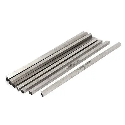 10 Pcs 6mm x 6mm x 200mm Square Turning Parting Milling Lathe HSS Tool Bits