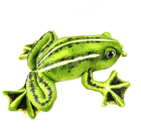 simulation animal green frog 45 cm plush toy soft doll b0785