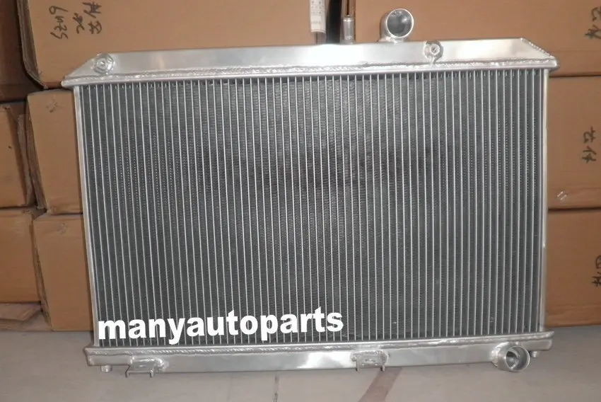 42mm 2Row Aluminum Racing Radiator For Mazda RX-8 RX8 SE17 1.3L Manual 2003-2012 MT 2.6  11 10 09 08 07 06 - Image 2