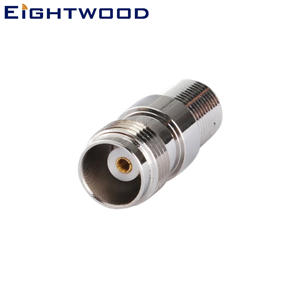 

Eightwood 5PCS TNC to F RF Coaxial Adapter TNC Jack Female to F Jack Female Straight RF Connector