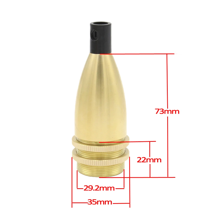E14 Solid Brass Lamp Holder Screw Light Socket Incandescent Bulb Holder