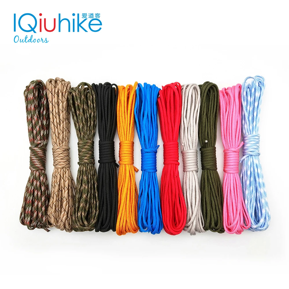 5 Meter Dia.4Mm 7 Stand Cores Paracord Voor Survival Parachute Koord Lanyard Camping Klimmen Kamperen Touw Wandelen