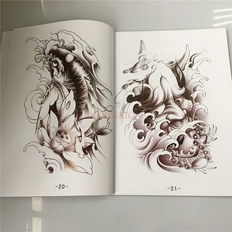 

Профессиональное оборудование для татуировок Tatoo книга Рукопись новые Tangmen татуировки книги 3 Geisha цветок как Godlike шаблон поставки