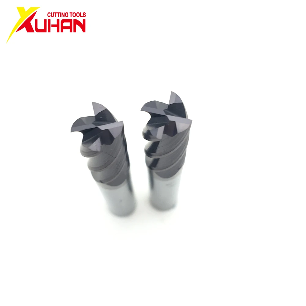 4 ขลุ่ย Φ8.0 * 8D * 60L HRC50 เครื่อง CNC เครื่องมือคาร์ไบด์ endmill ทังสเตนเครื่องตัดเหล็ก End Mill ตัดเครื่องมือ endmill