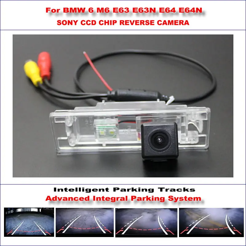 

For BMW 6 M6 E63/E63N/E64/E64N 2003-2010 Car Intelligentized Reverse Camera Rear View Backup Dynamic Guidance Tracks CAM