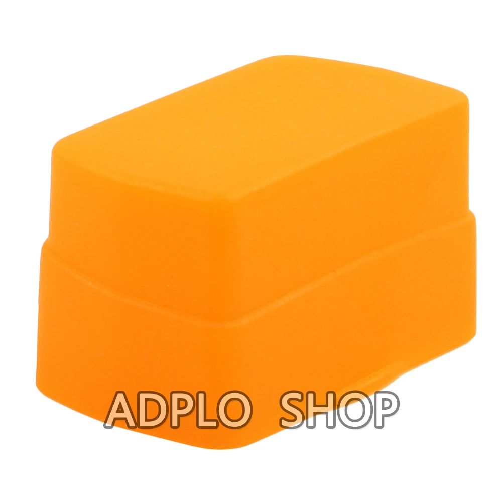 Cubierta de difusor de rebote de Flash naranja, traje para Canon, linterna, Speedlight 430EX