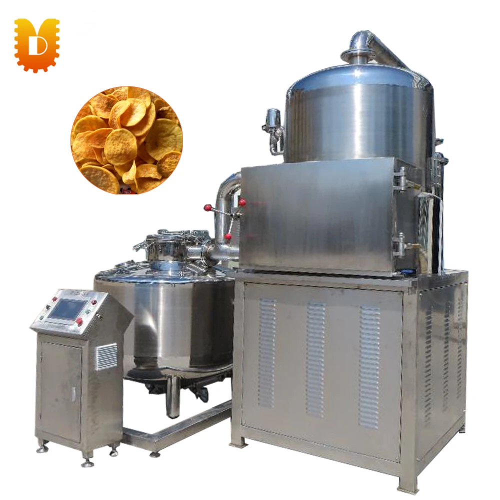 ماكينة قلي بالتفريغ, آلية من فولاذ لا يصدأ/ماكينة قلي رقائق بطاطس بصل
