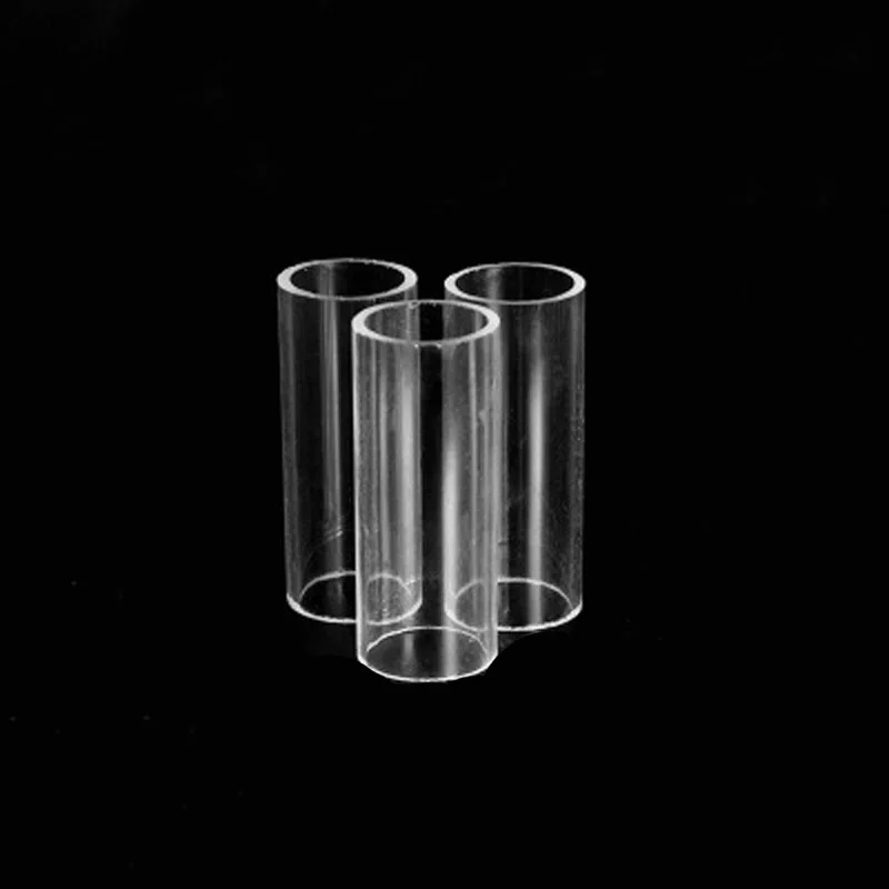 

2Pcs 5mm-9mm Inside diameter Transparent organic glass pipe Acrylic tube Hollow duct circle column vessel 300mm L 9mm-11mm OD