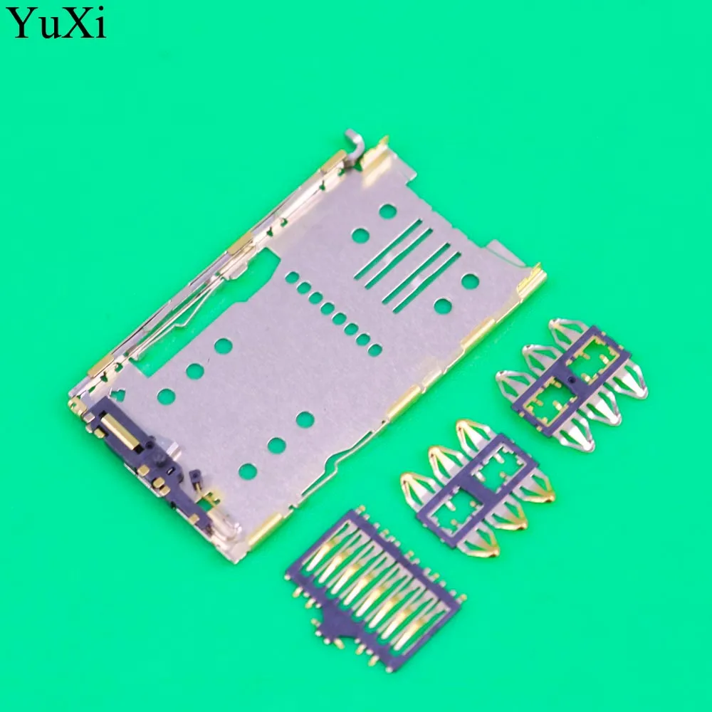 New SIM Connector for Meizu M3 Note Meilan Note 3 s6/360 N4S N4A SIM Card Reader Connector Slot Tray Holder Socket Repair Parts