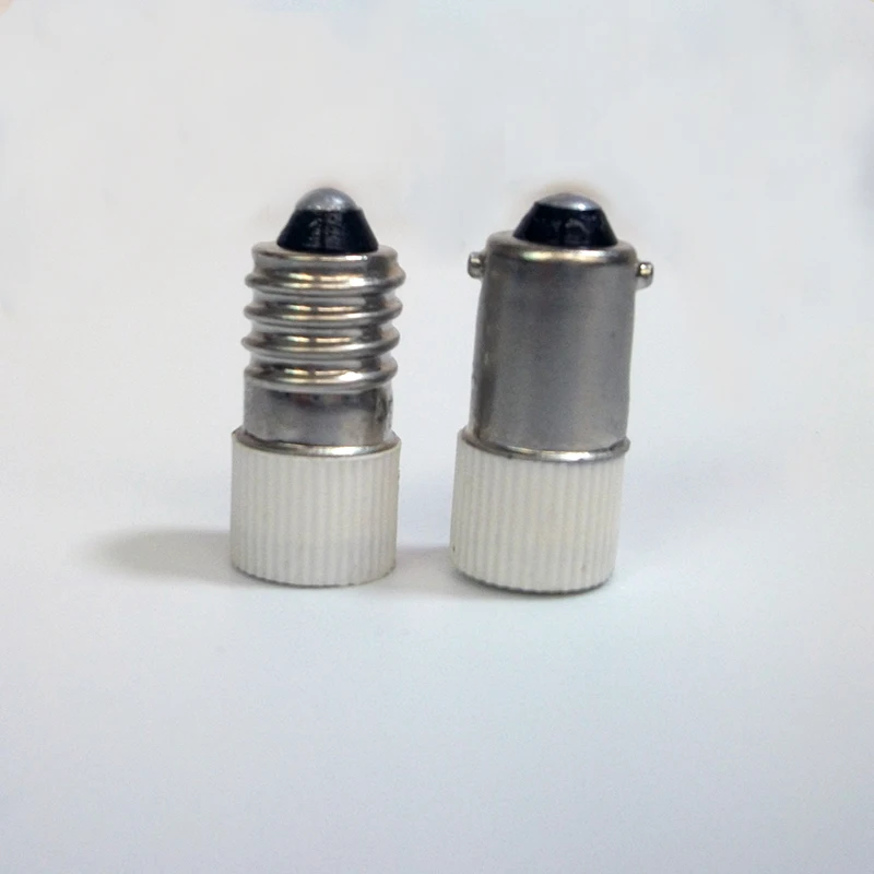BA9S LED color indicator light bulb bayonet screw instrument side button lights red and yellow 12V24V36V220V