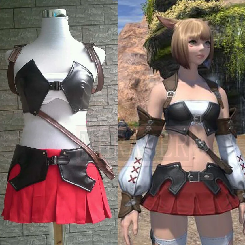 Final Fantasy XIV Miqo'te Cosplay Costume