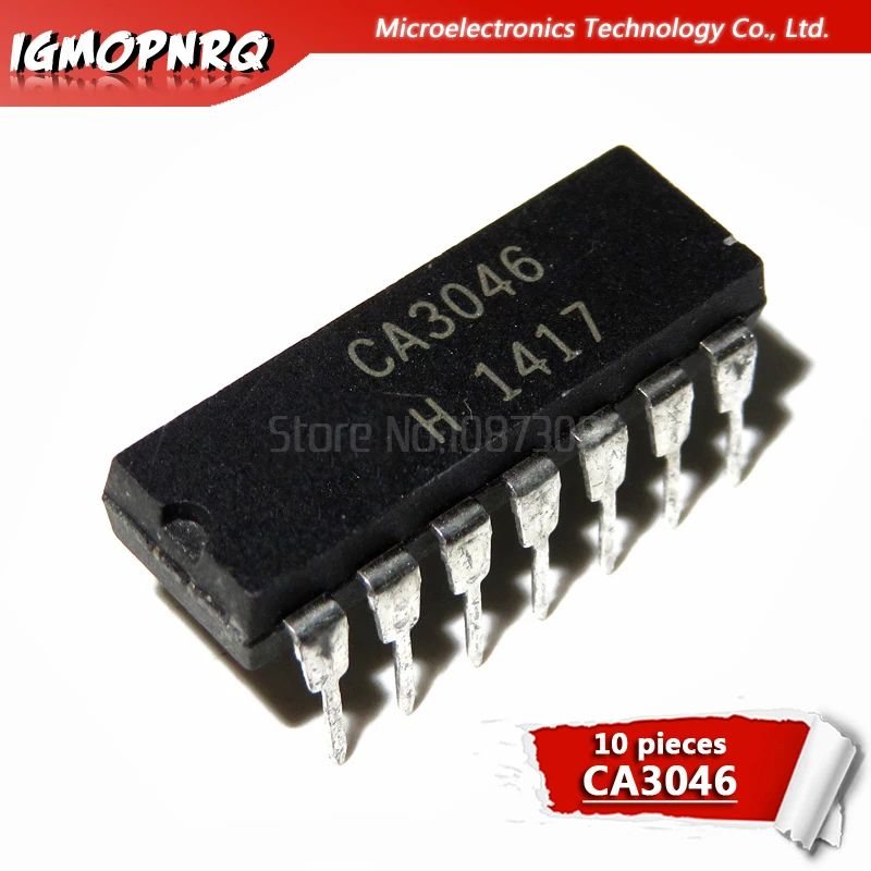 10pcs CA3046 DIP14 new original In Stock