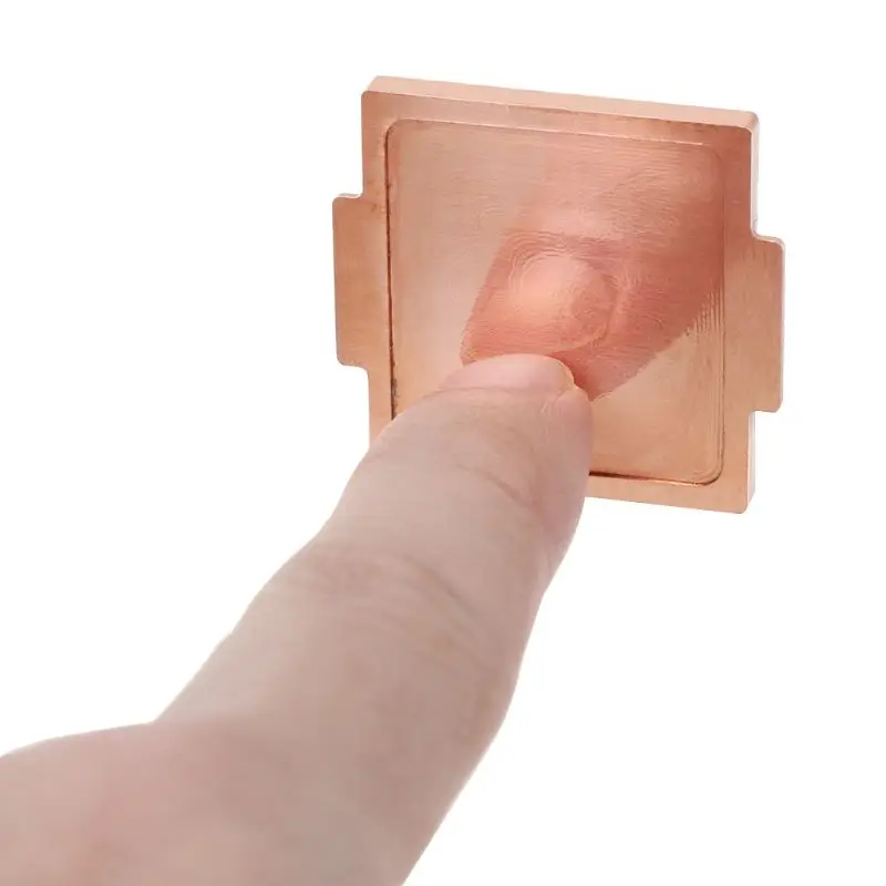 CPU Pure Copper Cover IHS Cooling For 6700K 7700K 8700K 115x Interface Protector