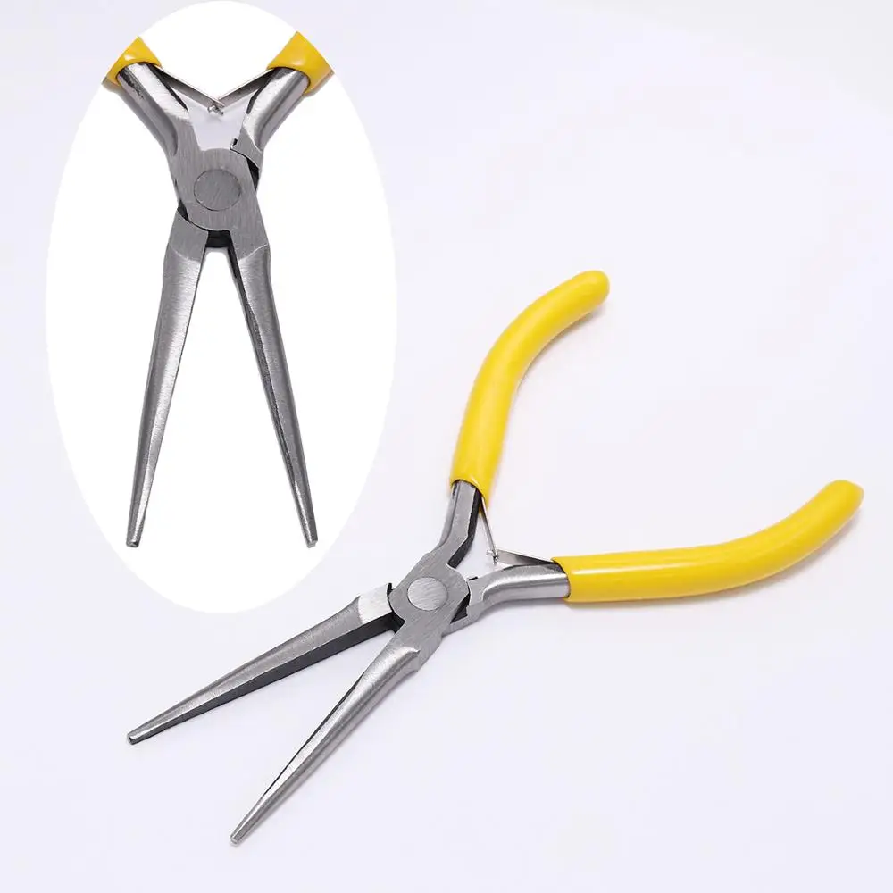 Alloy Jewelry Pliers Tools & Equipment Kit Long Needle Round Nose Cutting Wire Pliers For Jewelry Making Handmade Accessories