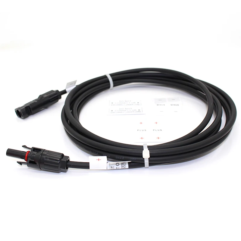 

1pcs/lot Solar Panel Cable PV Type Wire 10 Ft Extension 3M 4mm2 Cable for Solar Power System