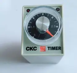 AH3-3 Time relay 12V/24V/36V/110V220V/380V Delay Timer Time Relay 8Pin 3S 6S 10S 30S 60S 3M 6M 10M 30M 60M