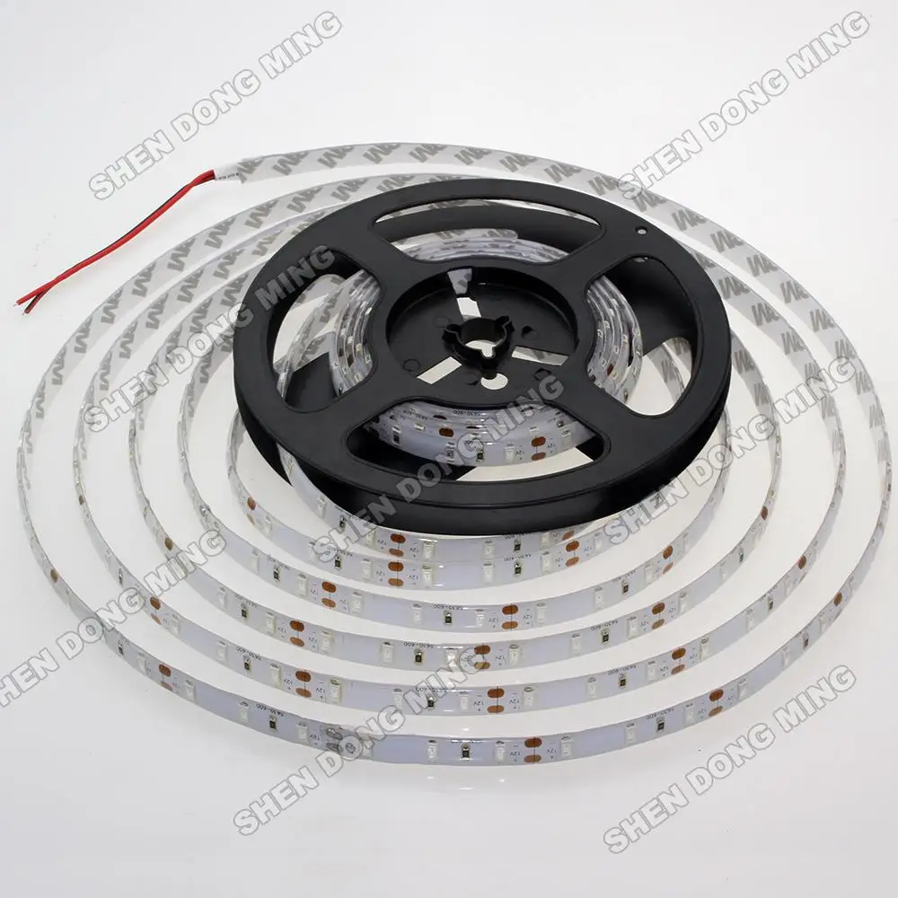 white/cold white/warm white Waterproof led strip 5630 SMD Water proof IP65 led ribbon  DC12V 60Leds/m 14.4w/m flexible led light