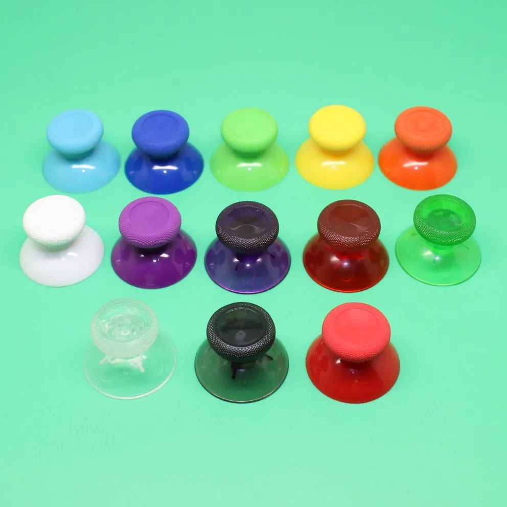 2 pezzi 14 colori colorati 3D analogici Thumb Sticks per XBOX un Controller analogico Controller Caps fungo