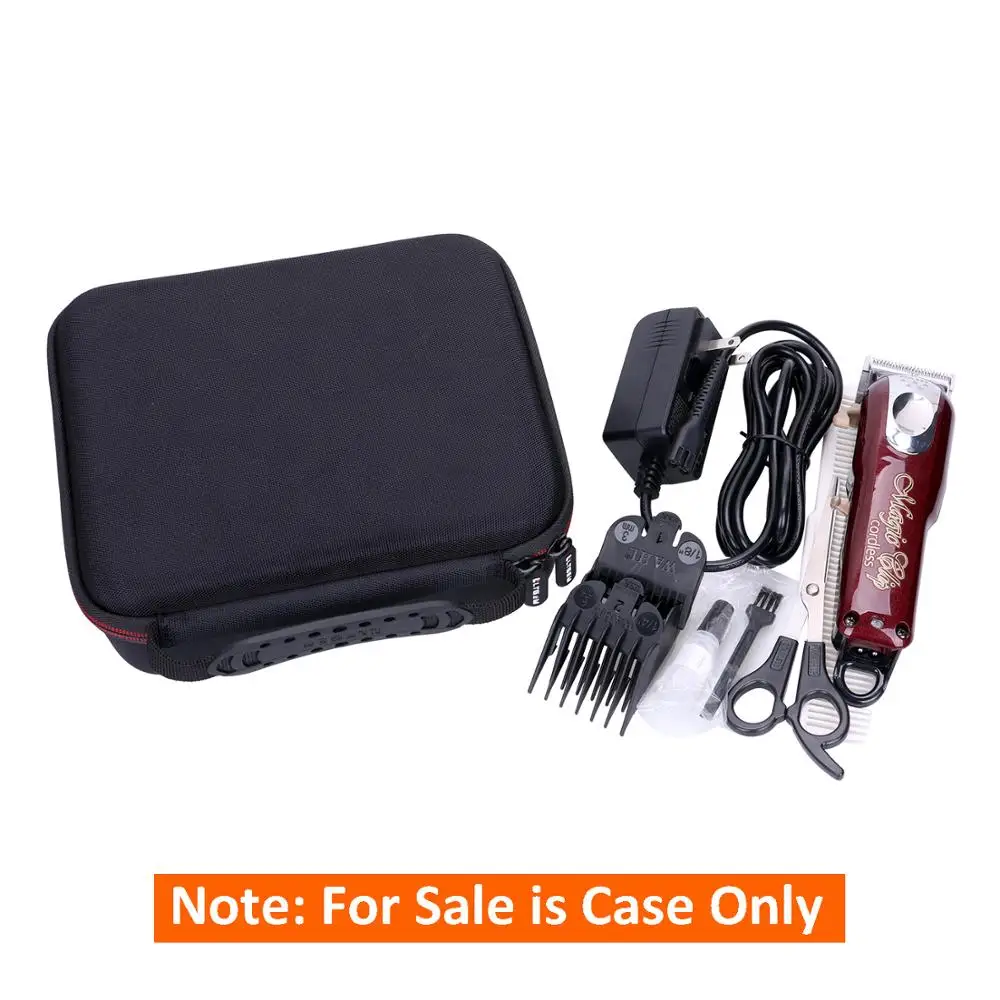 LTGEM Carrying Hard Case for Wahl Professional 5-Star Cord/Cordless Magic Clip #8148 – Great for Barbers and Stylists – Precisi