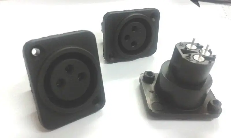 

XLR 3 Pin Female Chassis Panel Mounted Socket ADAPTER