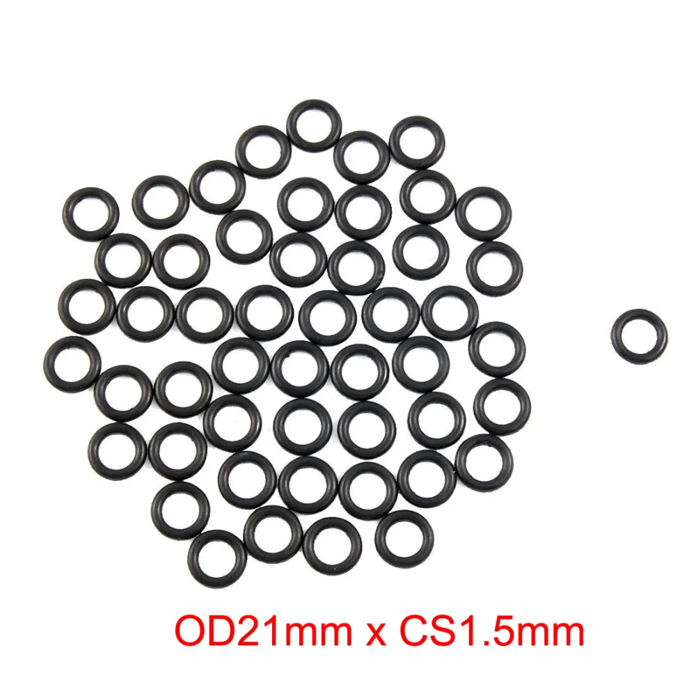 

OD21mm x CS1.5mm NBR Nitrile Butadiene Rubber O Ring Oil Resistant O Sealing Ring