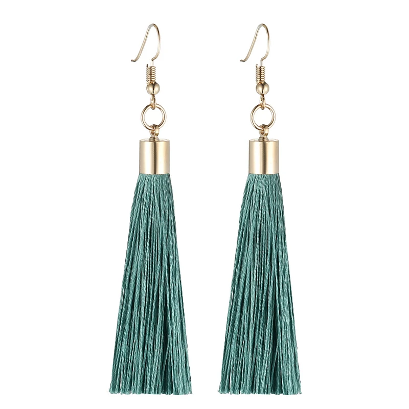 LOVBEAFAS Fringe Quaste Ohrringe Für Frauen Gold Farbe Vintage Lange Tropfen Baumeln Ohrringe Mode Hochzeit Schmuck Party Geschenk – Detail 20
